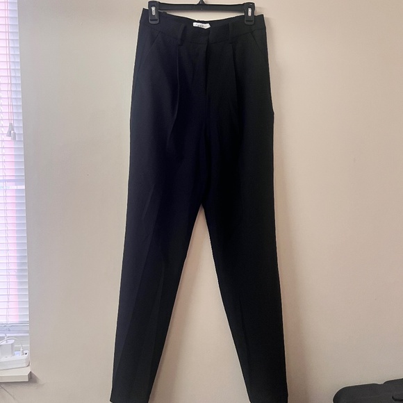 Calvin Klein Women's Black Tailored-trousers - Picture 1 of 3